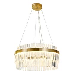 Citilux Sheldon CL339143 LED Люстра хрустальная с пультом Бронза