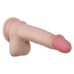 Фаллоимитатор с подвижной кожей Flexskin Poseable Dildo - 19,7 см. (Цвет: телесный)