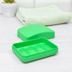 Мыльница пластмассовая прямоугольная, 6007