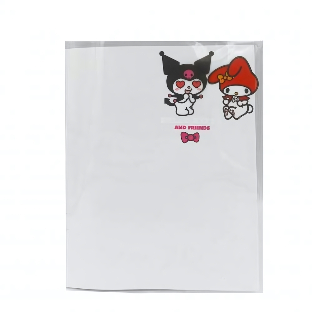 Набор обложек для тетрадей 10шт. 213*350мм, 100мкм "My Melody" полипропилен (Центрум)