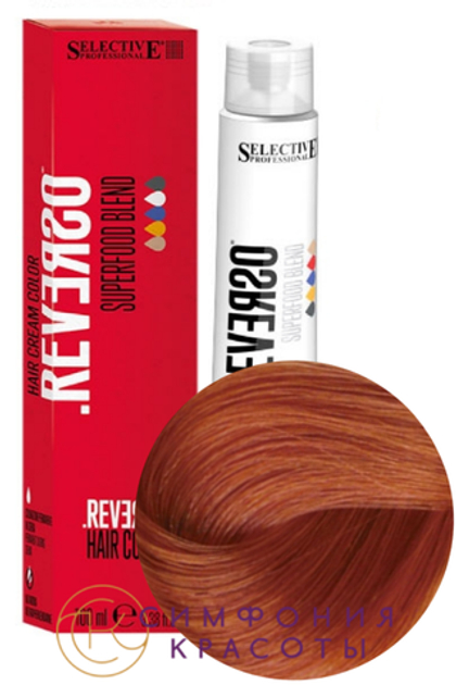 7.44 "Reverso Hair Color"Блонд медный интенсивный 100 мл