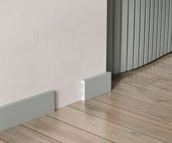 Плинтус Ecopolymer, 80x15 мм