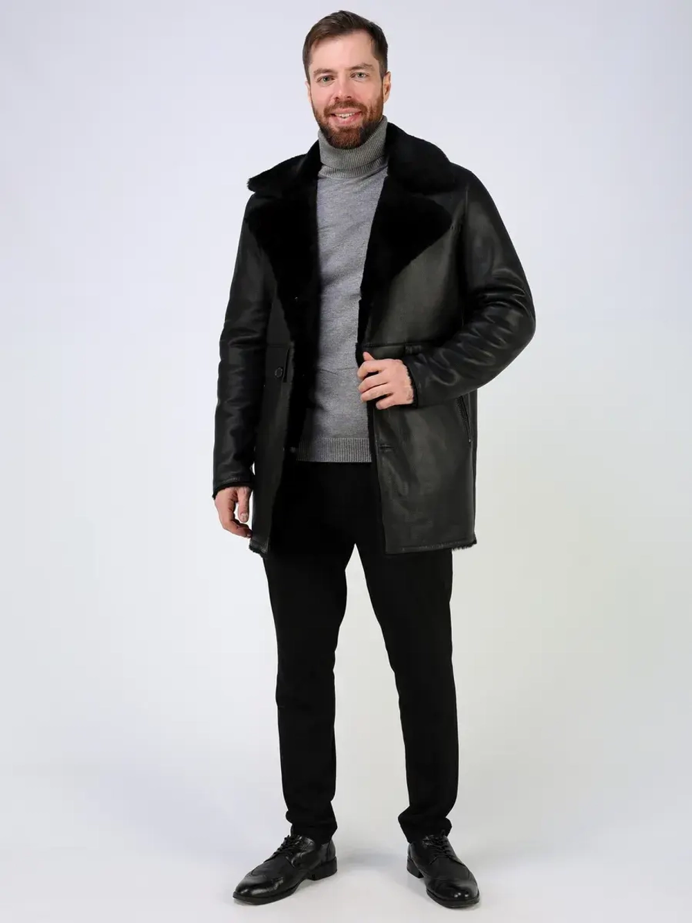 Дубленка зимняя натуральная