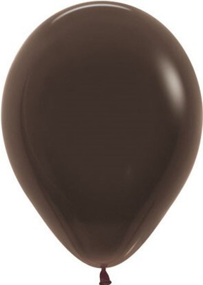 S 12&quot; Пастель Шоколадный (076), 10 шт.