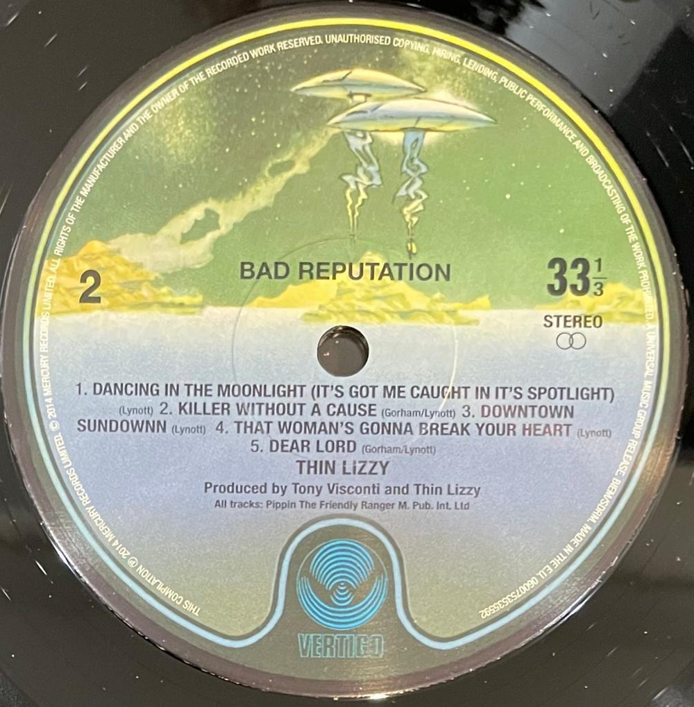 Thin Lizzy- Bad Reputation (Европа 2014г.)