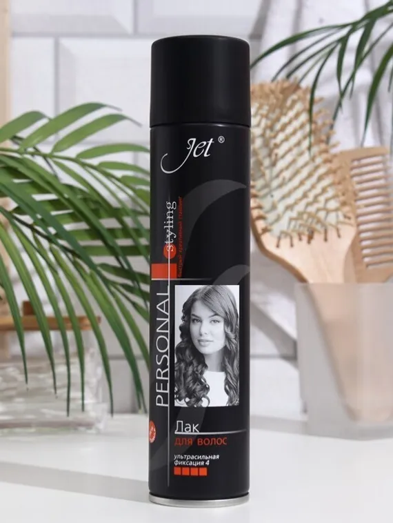 Лак для волос Jet "Объем и Стойкость" 190 мл