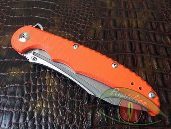 Складной нож Reptilian Скальд02 c клинком из стали 9Cr18MoV, рукоять G10
