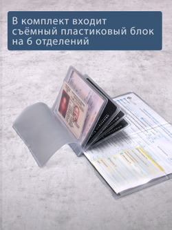 103 R - Обложка для документов с RFID защитой