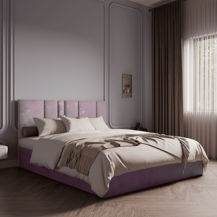 Двуспальная кровать с настилом Скайлайн, 160х195