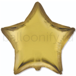 Фольгированная фигура, звезда, 18"/46СМ Сатин Lemon