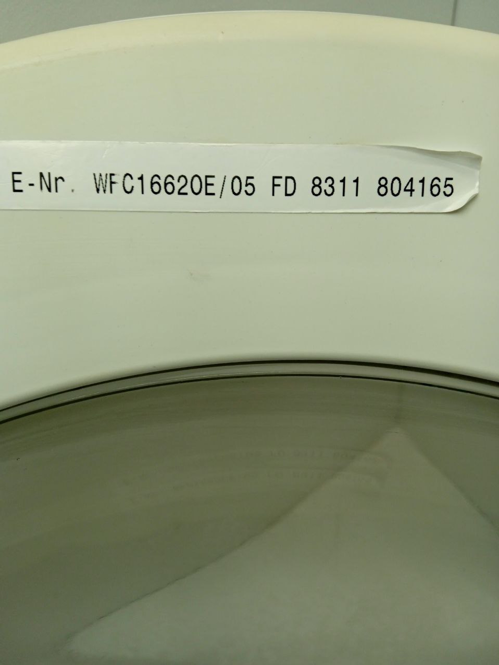 WFC1662OE кт8 Люк в сборе для стиральной машины Bosch Maxx4 б/у