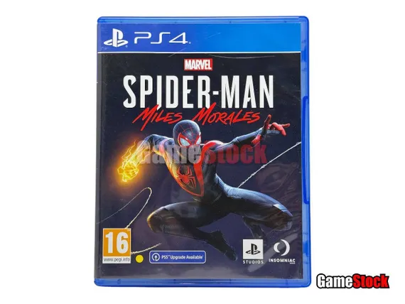 PS4 Spider Man Miles Morales (Б/У, Полностью на русском языке, CUSA-20177)