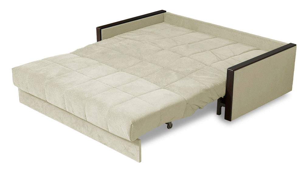 Диван Милена Лайт Сorvette 03 168*105*88 см, Бежевый Велюр Аккордеон Фиеста