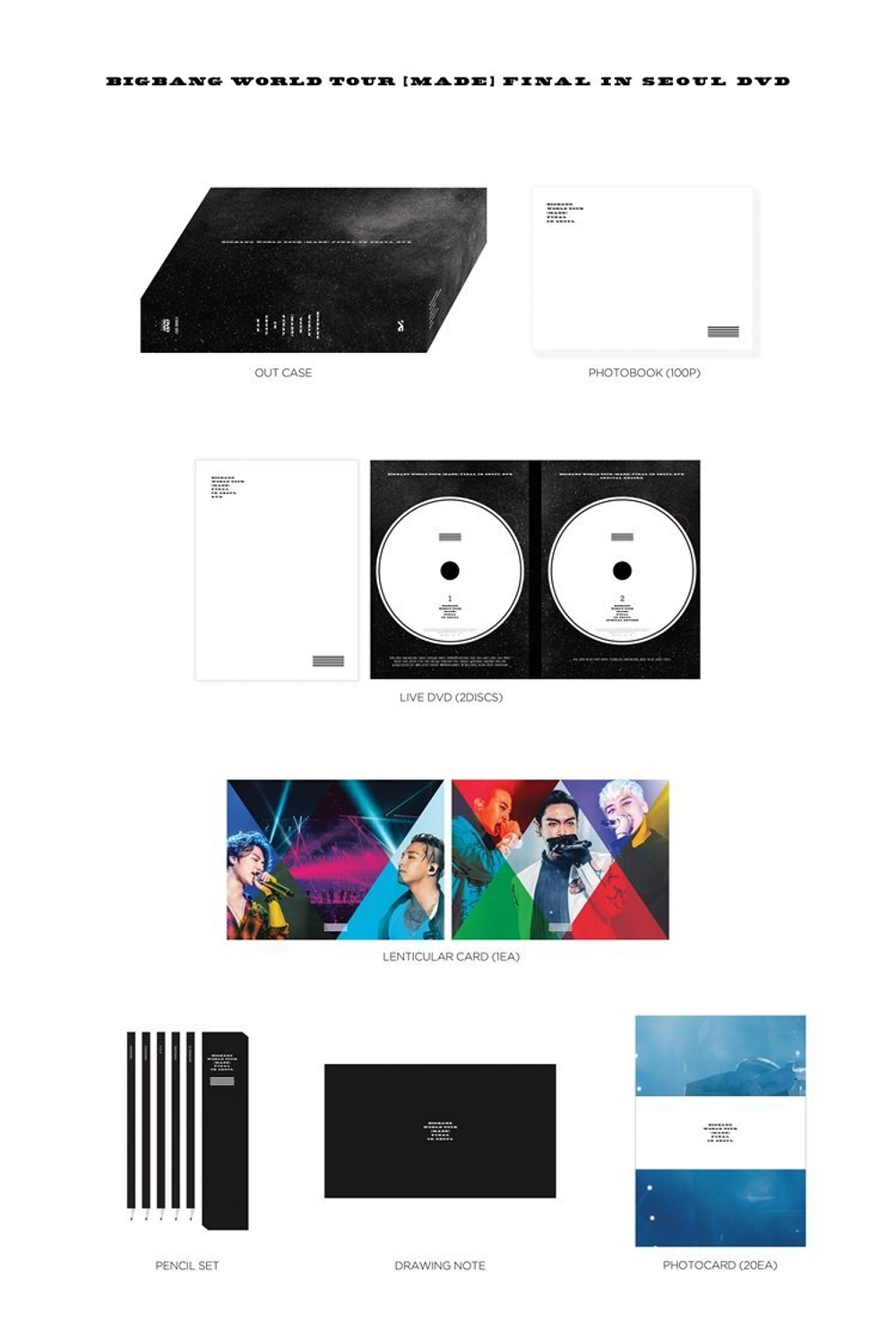 BIGBANG - BIGBANG World Tour [MADE] Final in Seoul DVD