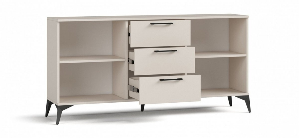 Комод ЛОФТ Кашемир серый