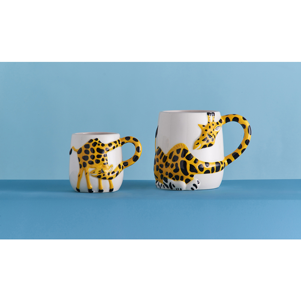 Набор из 2 кружек giraffe, 405 мл и 195 мл