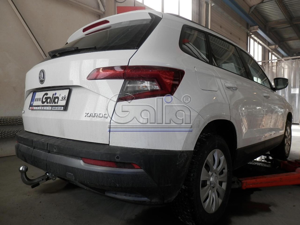 Фаркоп оцинкованный Galia S119A для Skoda Karoq 2018-, Seat Ateca 2016-(паспорт и сертификат в комплекте)(без электрики)