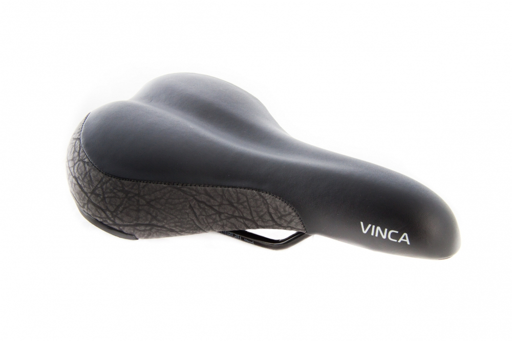 Седло Vinca Sport комфортное  размер 258х175мм,VS 6032 Black/Grey
