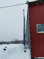 Монтаж печи длительного горения ВЕЗУВИЙ АОГТ 04