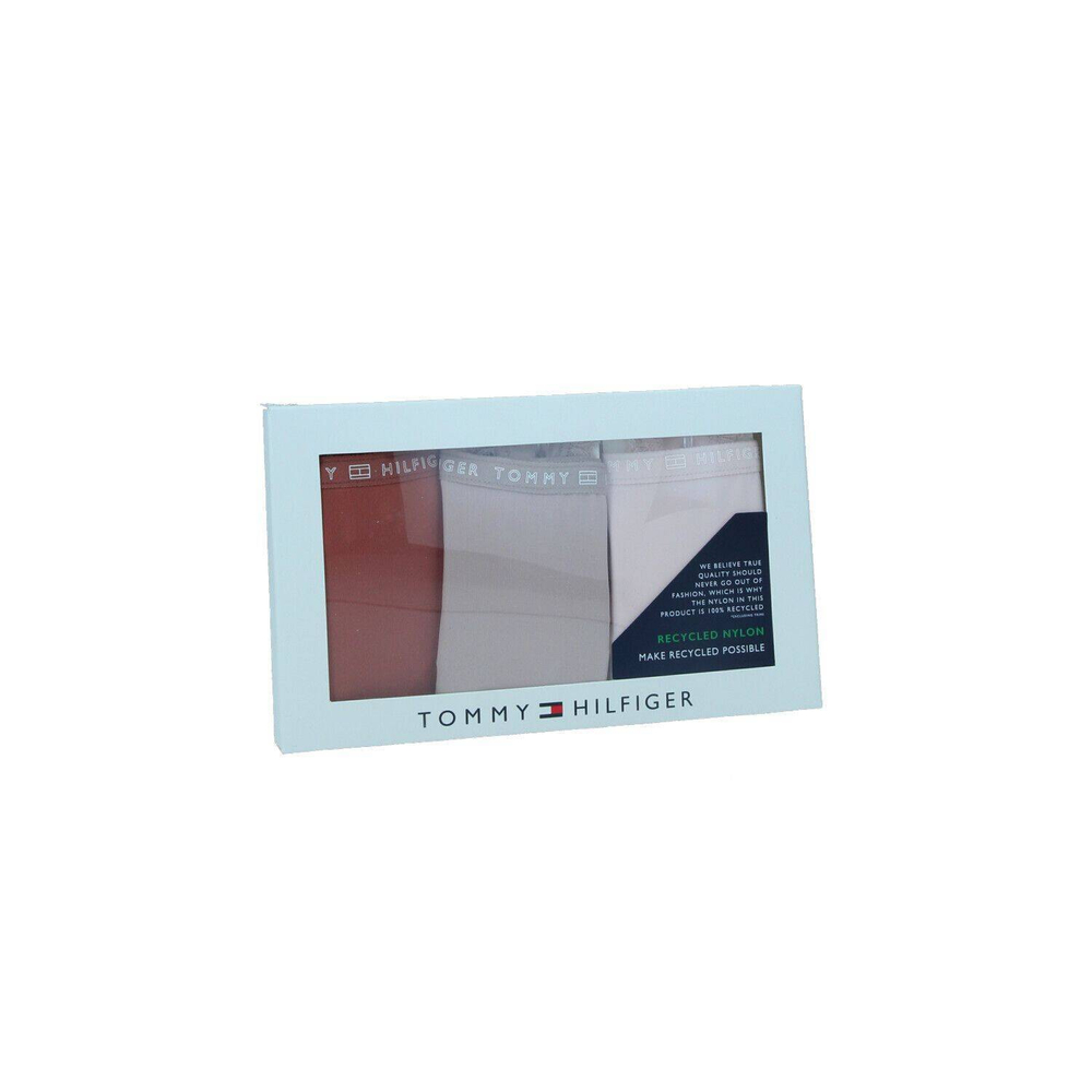 стринги 3 пары Tommy Hilfiger - пудро-розовый(UW0UW02824)