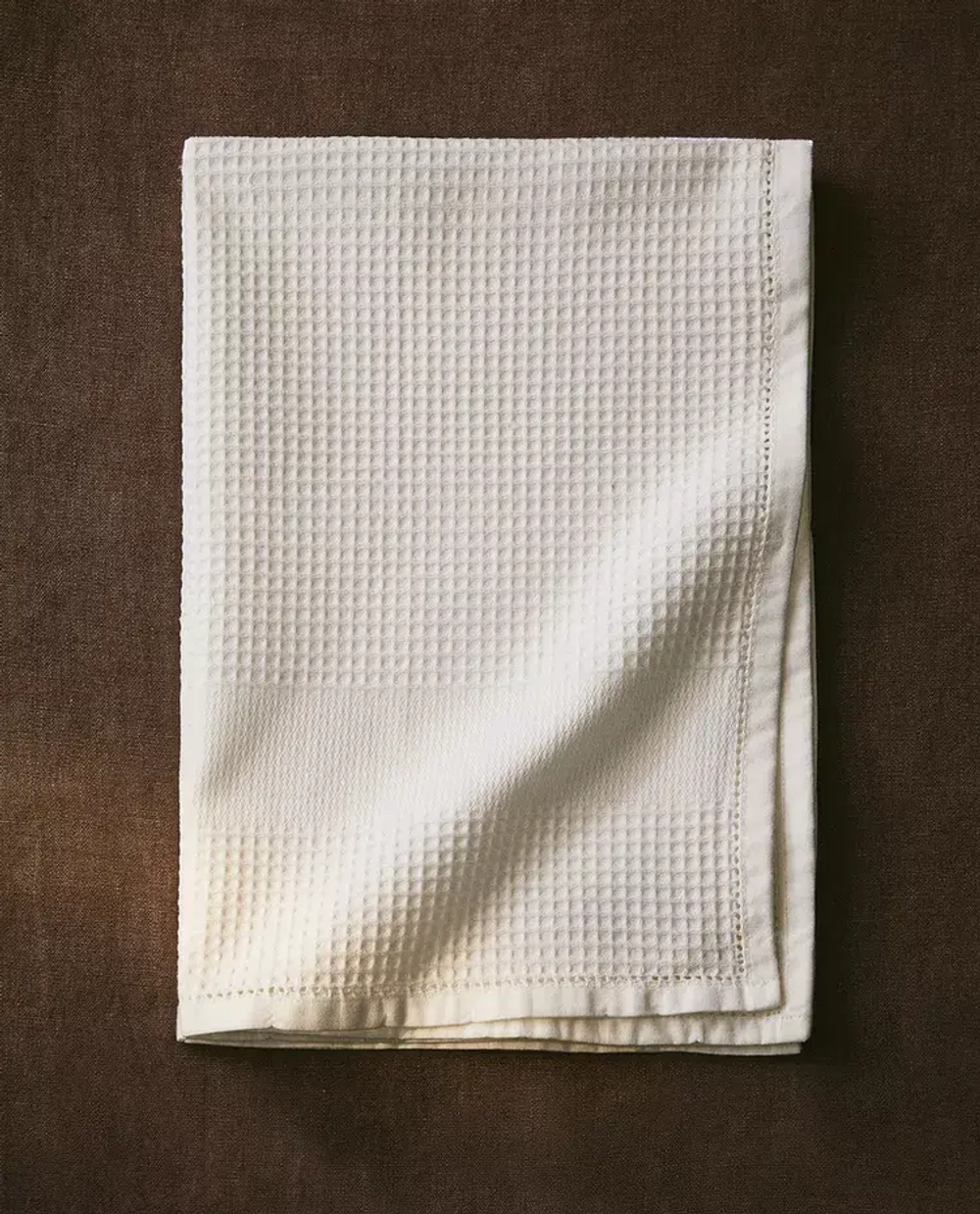 ZARA HOME ВАФЕЛЬНОЕ КУХОННОЕ ПОЛОТЕНЦЕ (НАБОР ИЗ 2 ШТ.),