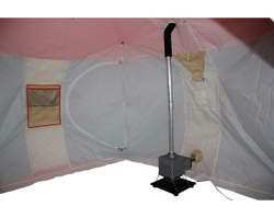 Зимняя палатка НЕЛЬМА КУБ 3 ЛЮКС с внутренним тентом