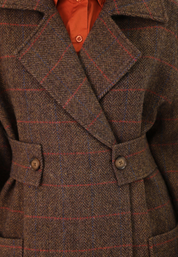 Пальто в клетку