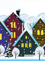 Ограждение из ЛИТОГО монолитного поликарбоната - для большой елки