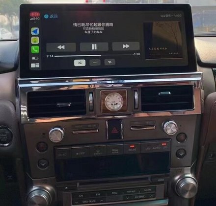 Магнитола для Lexus GX460 2009-2019 - Carmedia ZH-L1208 монитор 12.3" на Android 12, 8Гб+128Гб, CarPlay, 4G SIM-слот