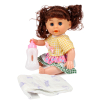 Пупс функциональный с аксесс., пакет LZX24-1A