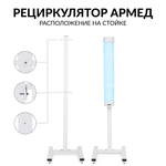 Рециркулятор бактерицидный Армед 1-115 ПТ