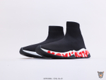 Кроссовки Speed Graffiti Black/Red