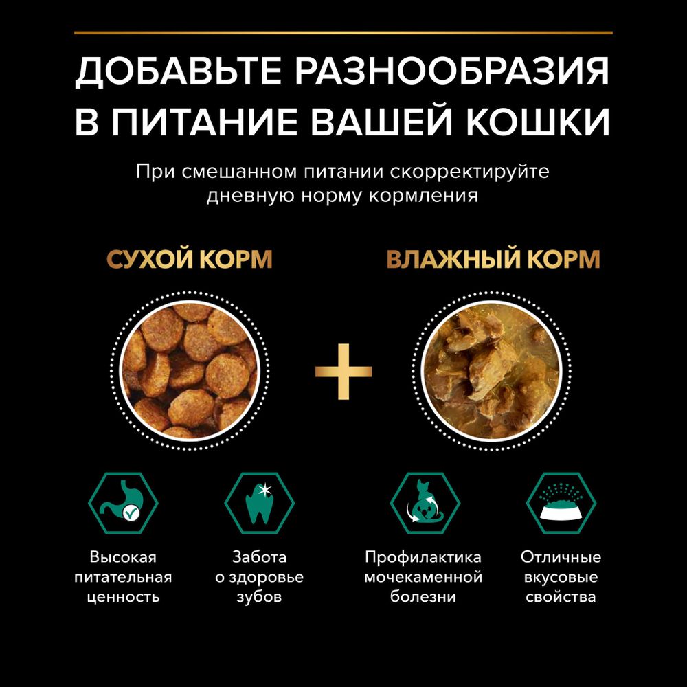 Сухой корм Pro Plan Original для кошек, для поддержания здоровья почек с курицей