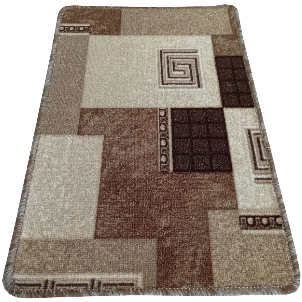 Коврик Принт на войлоке 0,4х0,6 прямоуг. (Ангора) бежевый *10