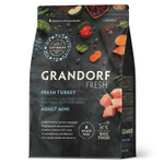 Сухой корм GRANDORF FRESH для собак мелких пород Свежее мясо индейки с бататом