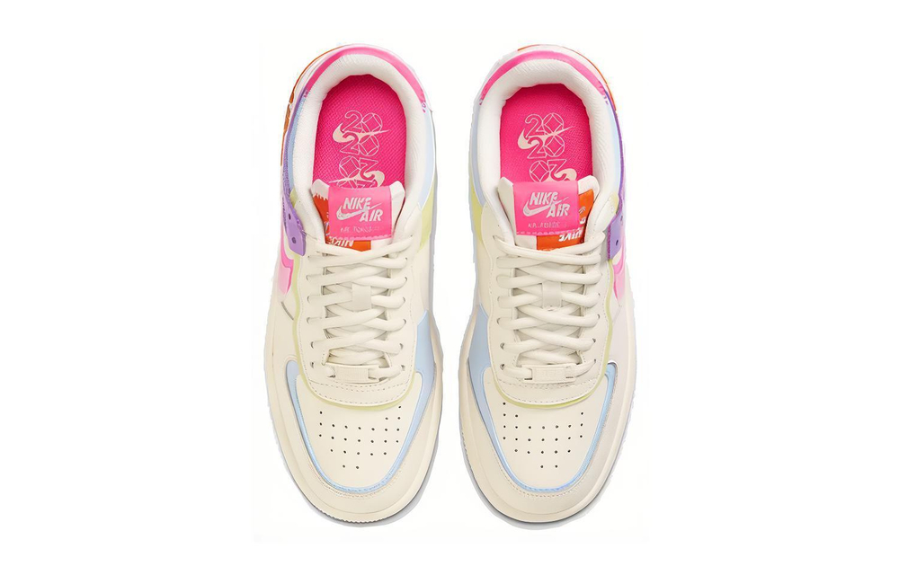 Кроссовки Nike Air Force 1 Shadow Pu (Женская размерная сетка)