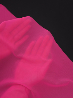 Сетка эластичная ярко-розовая метражом (Турция)