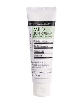 Derma Factory Мягкий солнцезащитный крем MILD SUN CREAM  ,30 мл