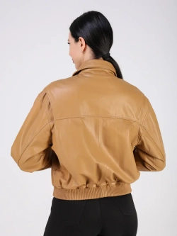 Кожаная куртка демисезонная