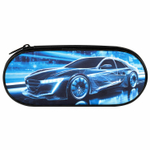 Пенал-футляр BRAUBERG 1 отделение органайзер полиэстер 22x9х5 см "Night driver" (2 штуки в упаковке)
