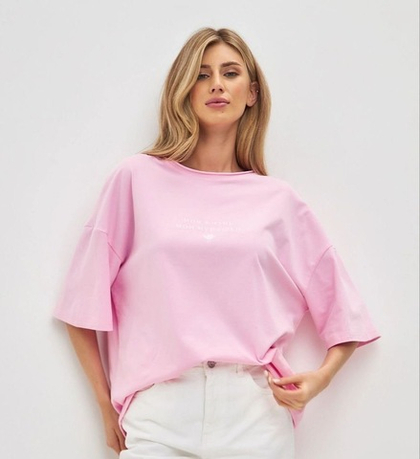 футболка в цвете сакура "мои мурашки"