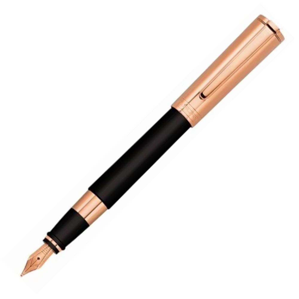 Перьевая ручка Aurora TU Metal Cap Black PGT, перо - F, в подарочной коробке