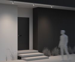 Трековый однофазный уличный светодиодный светильник Maytoni Elasity IP   O-TR01-2-S-16WW3K