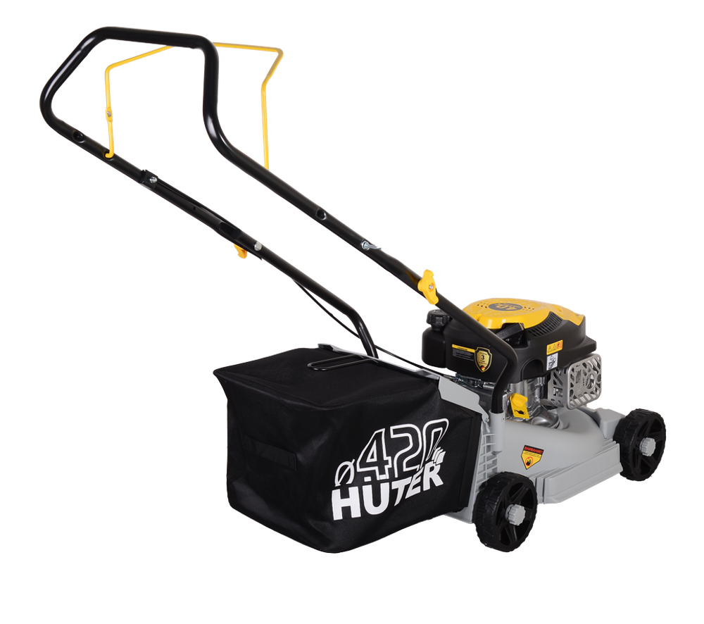 Газонокосилка бензиновая Huter GLM-420LT Grey