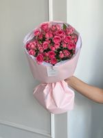 Букет моно из кустовых роз 11 шт