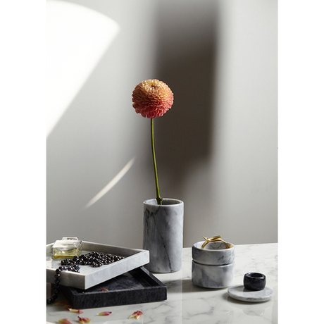 Органайзер для кухонных принадлежностей 10х17см Liberty Jones Marm белый