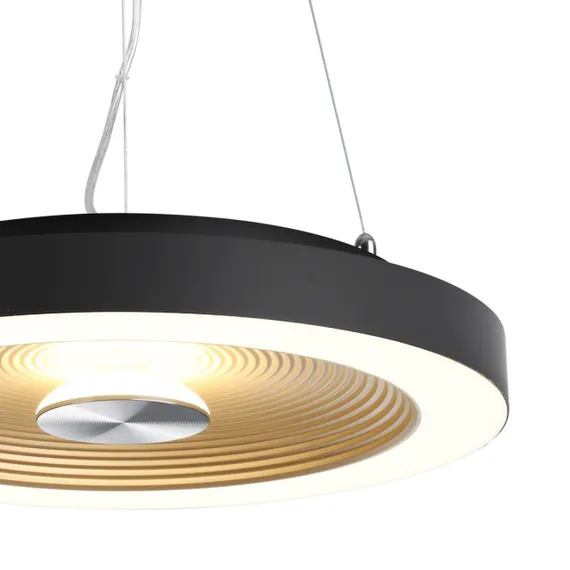 7753/25L MITRA LED SN 093 Светильник пластик/белый/черный/золотой LED 25Вт 4000K D400 IP54 QUANTUM