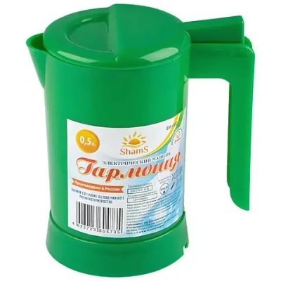 Чайник электрический 0,5л «Гармония» зеленый