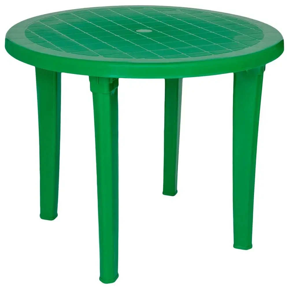 Стол круглый зеленый 950х740мм