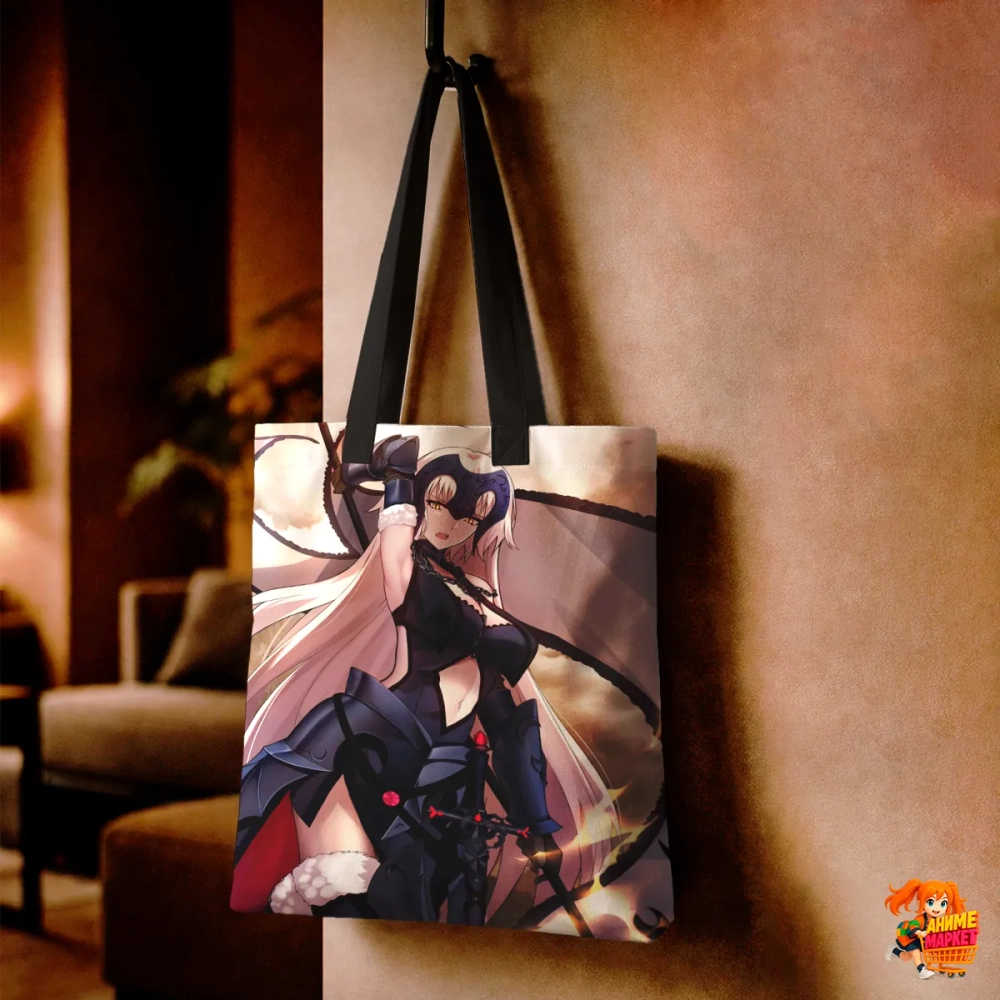 Сумка шоппер с принтом Fate-Grand Order, Stay Night, Apocrypha